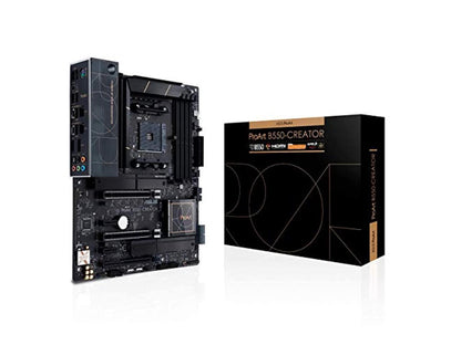 ASUS ProArt B550-CREATOR AM4 AMD B550 SATA 6Gb/s USB 3.0 HDMI ATX AMD Motherboard