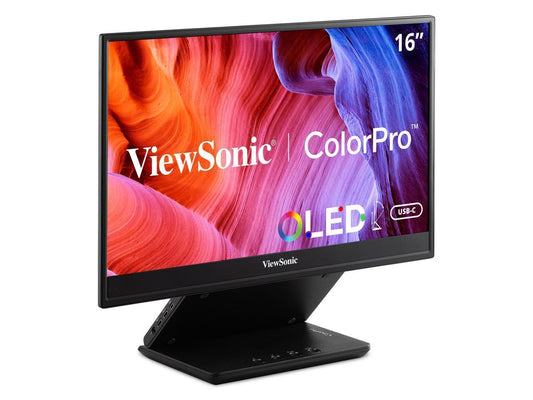 ViewSonic ColorPro VP16-OLED 15.6" Full HD OLED Monitor - 16:9 - Black