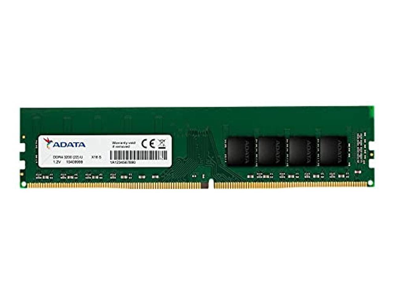 8GB AData DDR4 3200MHz PC4-25600 CL22 Desktop Memory 288 Pins