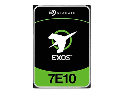 Seagate Exos 7E10 ST8000NM017B 8 TB Hard Drive - Internal - SATA (SATA/600) - Storage System, Video Surveillance System Device Supported - 7200rpm - 5 Year Warranty