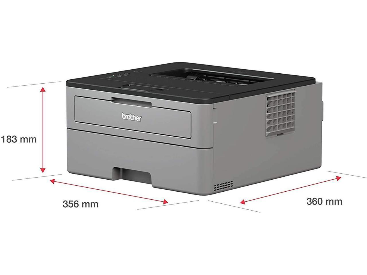 Brother HL-L2300D Monochrome Laser Printer with Duplex Printing