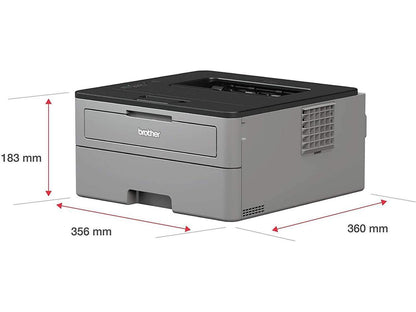 Brother HL-L2300D Monochrome Laser Printer with Duplex Printing