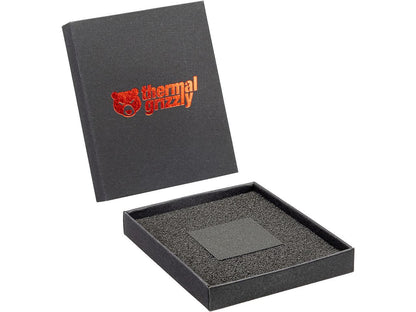 Thermal Grizzly Carbonaut - Carbon Thermal Pad 32x32x0.2mm, Flexible and Reusable, Non-Adhesive, Very High Thermal Conductivity, Conducts Electricity!
