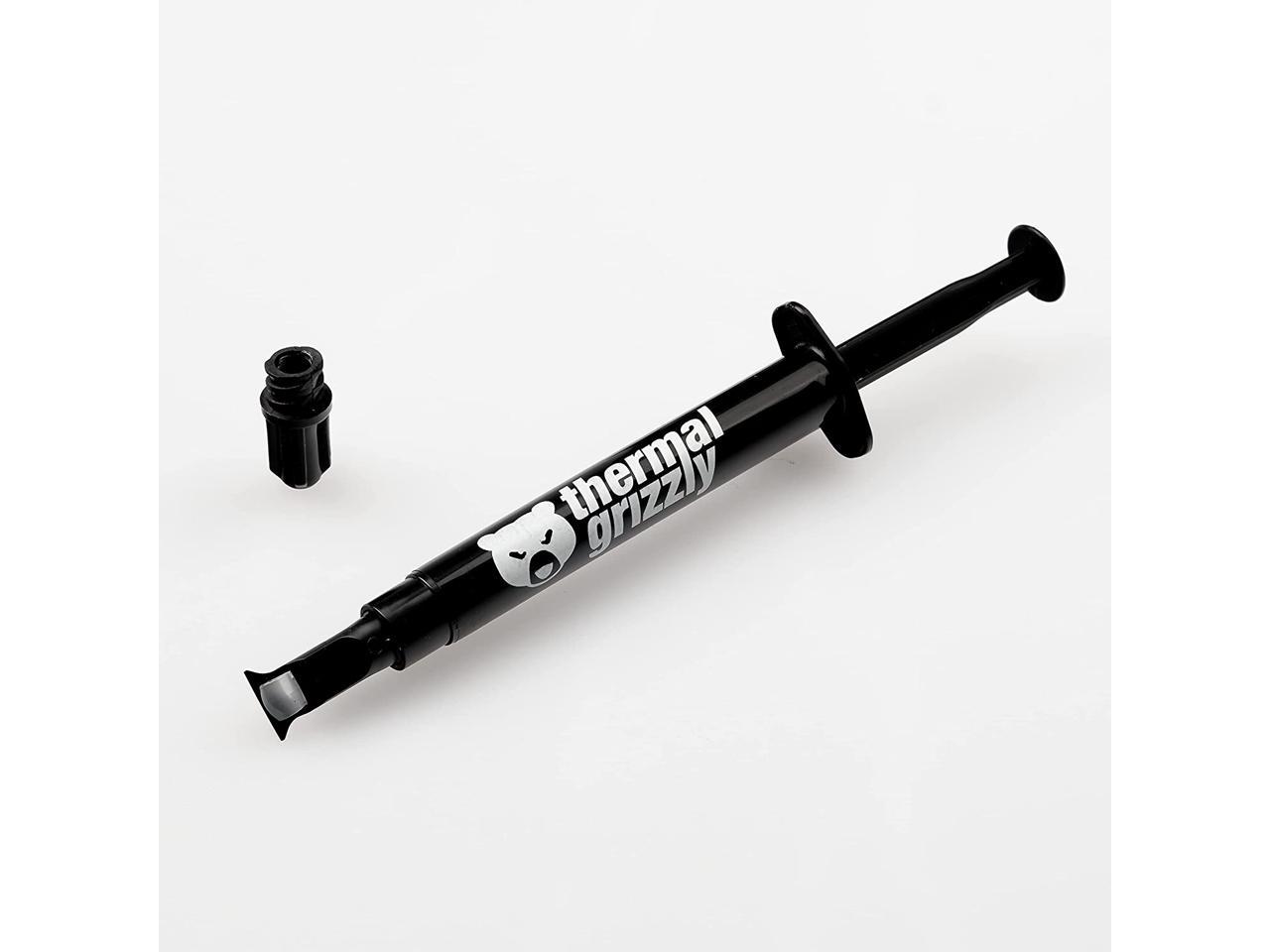 Thermal Grizzly Hydronaut Thermal Grease Paste 3.9 Grams Model TG-H-015-R -High Performance Thermal Paste for air Cooling Systems, Water Cooling, for All heatsinks CPU and GPU