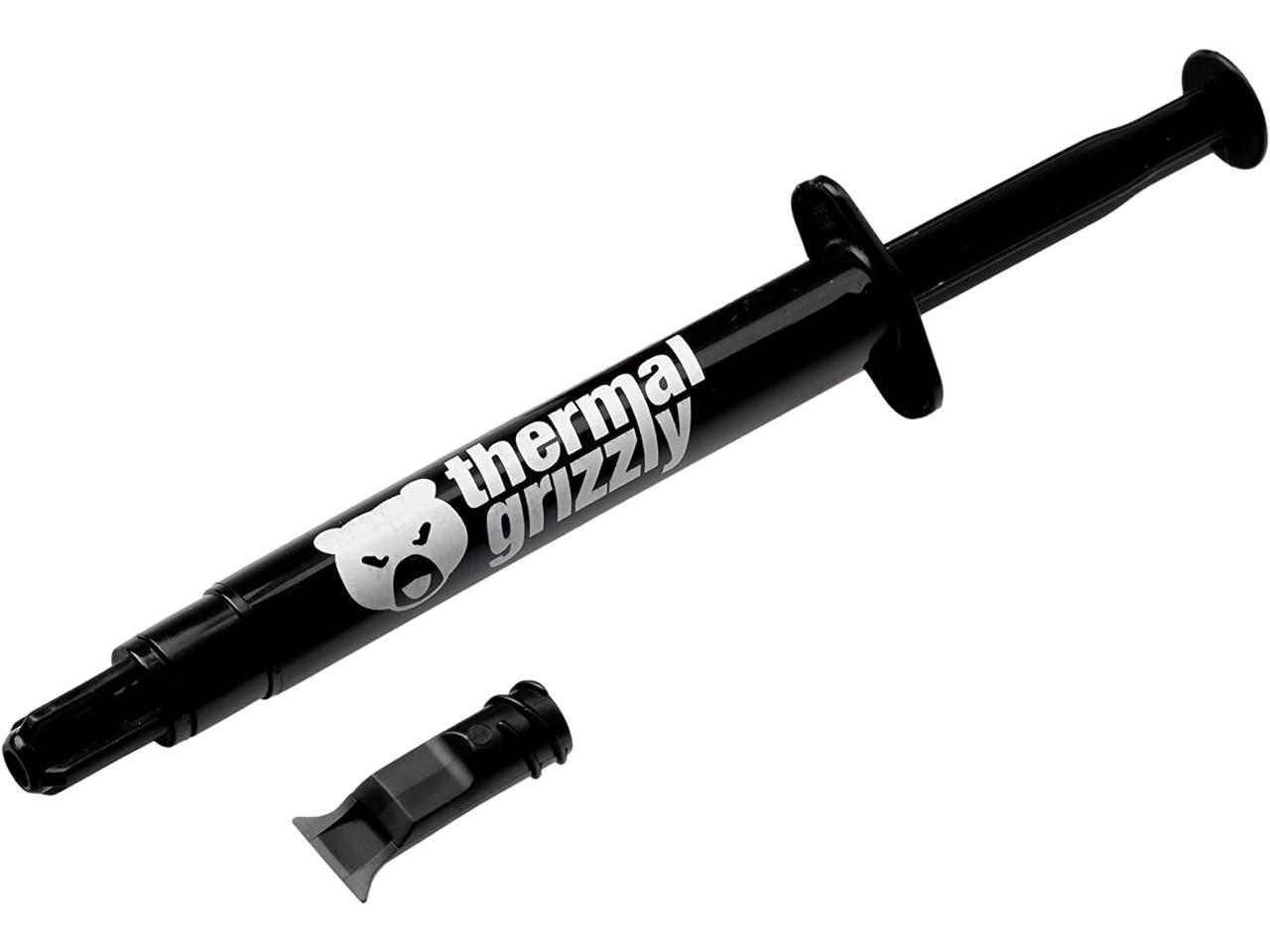 Thermal Grizzly Hydronaut Thermal Grease Paste 3.9 Grams Model TG-H-015-R -High Performance Thermal Paste for air Cooling Systems, Water Cooling, for All heatsinks CPU and GPU