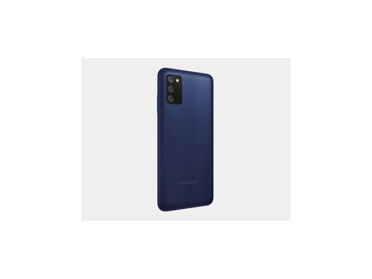 Samsung Galaxy A03s (A037M) 64GB Dual SIM, GSM Unlocked, (CDMA Verizon/Sprint/Boost Not Supported) Smartphone Latin American Version No Warranty (Blue)