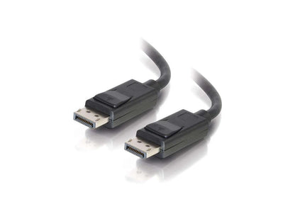 C2G 54424 DisplayPort Cable with Latches M/M, 8K UHD Compatible - Digital Audio Video, Black (20 Feet, 6.09 Meters)