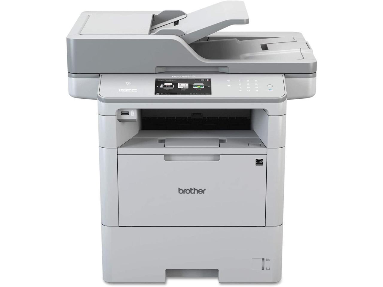 Brother Mfcl6900dw Monochrome Business Laser All-in-One Printer for Mid-Size Workgroups W/Higher Print Volumes