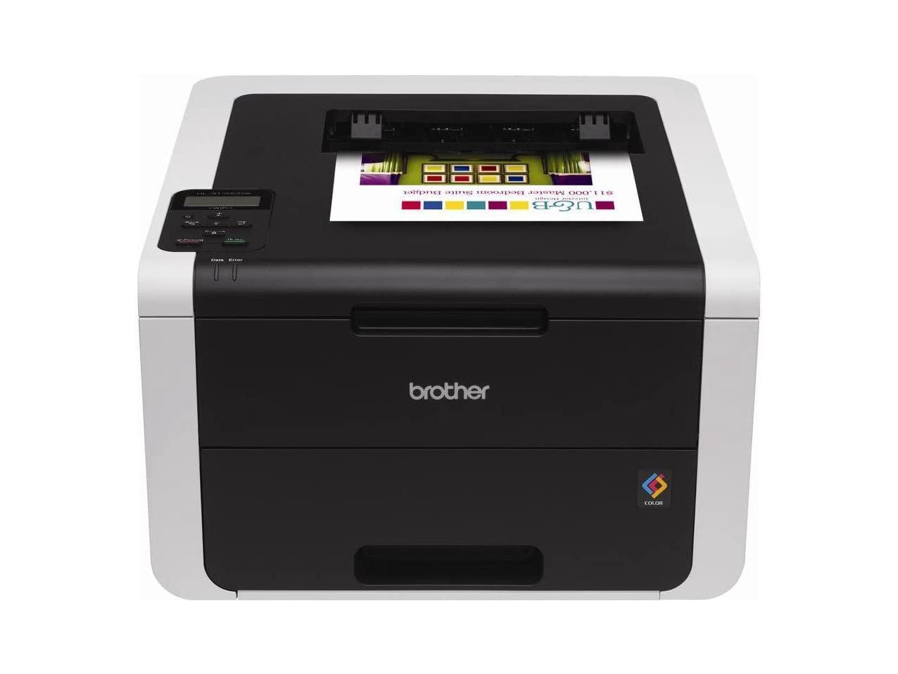 Brother HL-3170CDW Digital Color Printer with Wireless Networking and Duplex