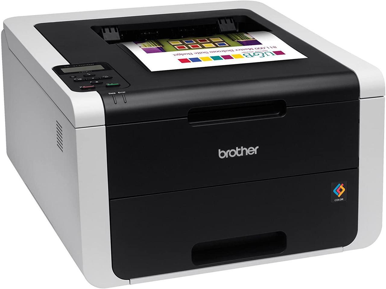 Brother HL-3170CDW Digital Color Printer with Wireless Networking and Duplex