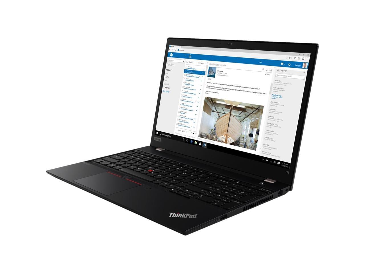 Lenovo ThinkPad T15 20S60018US 15.6" Laptop i7-10510U 8GB 512GB SSD Win 10 Pro