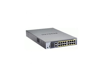 Netgear XSM4316PA Ethernet Switch - 16 Ports - Manageable - 3 Layer Supported - Twisted Pair - 1U High - Rack-mountable XSM4316PA-100NES