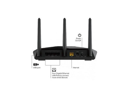 Netgear Nighthawk Wi-Fi 6 IEEE 802.11ax Ethernet Wireless Router RAX30100NAS