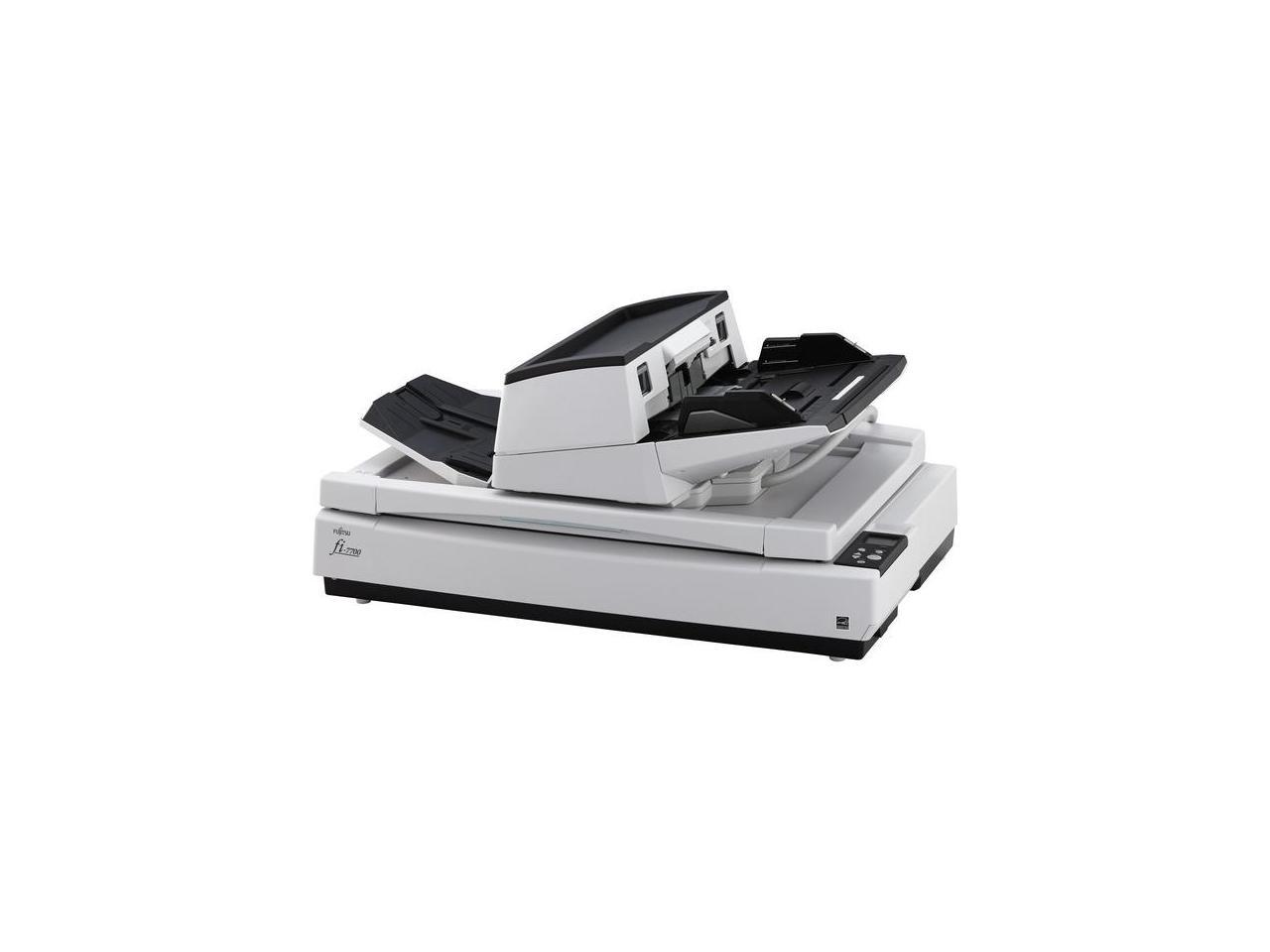 Fujitsu fi-7700 PA03740-B005 Duplex 600 DPI x 600 DPI Production-class ADF + Flatbed document scanner