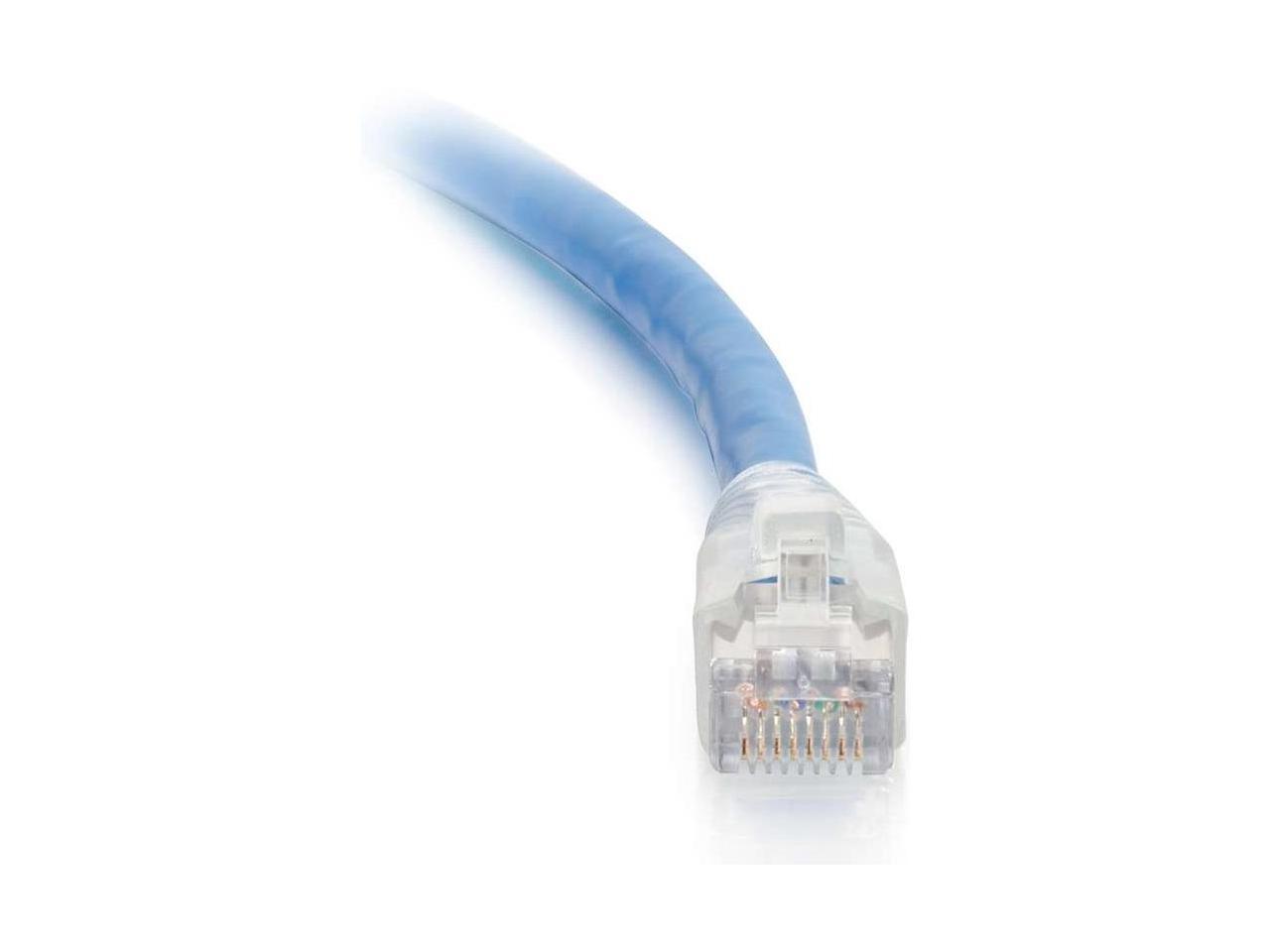 C2G 43172 HDBaseT Certified Cat6a Cable with Discontinuous Shielding, Plenum CMP-Rated, Blue (50 Feet, 15.24 Meters)