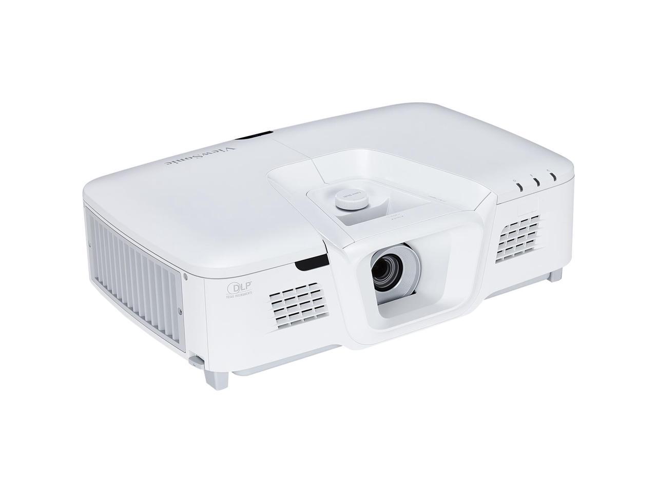 ViewSonic PG800HD 1920 x 1080 5000 lumens DLP 1080p HDMI Networkable Projector with Lens Shift 50,000:1 RJ45
