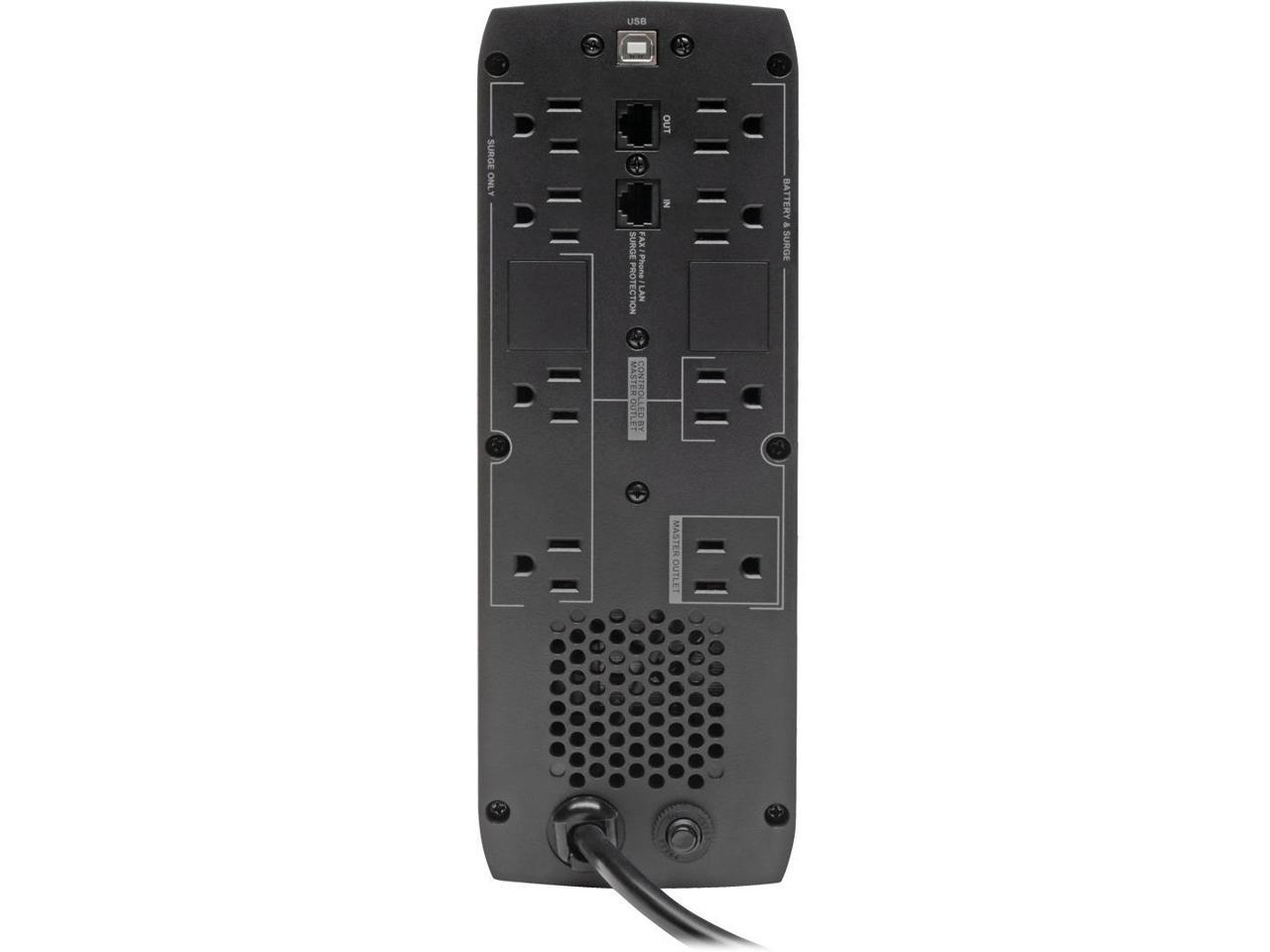 Tripp Lite ECO1500LCD 1440 VA 900 Watts 10 Outlet Line Interactive UPS with USB