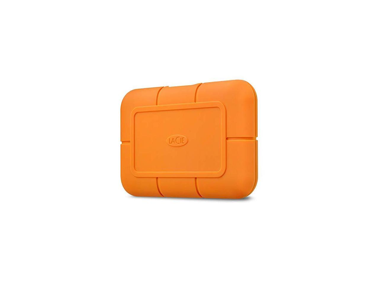 LaCie Rugged SSD 2TB USB 3.1 Gen 2, Type-C Professional NVMe SSD