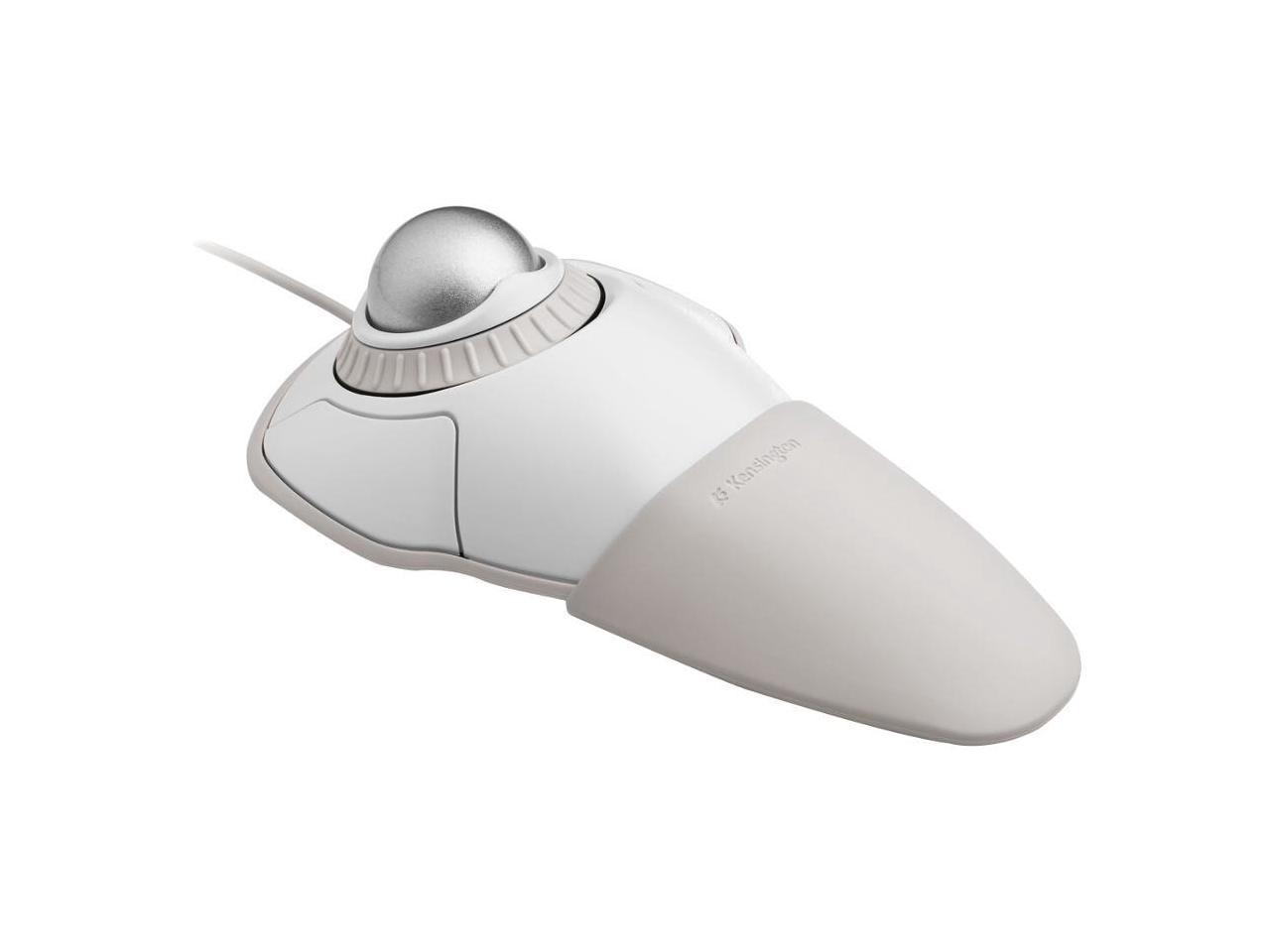 Kensington Orbit Trackball With Scroll Ring - White