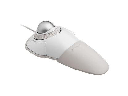 Kensington Orbit Trackball With Scroll Ring - White