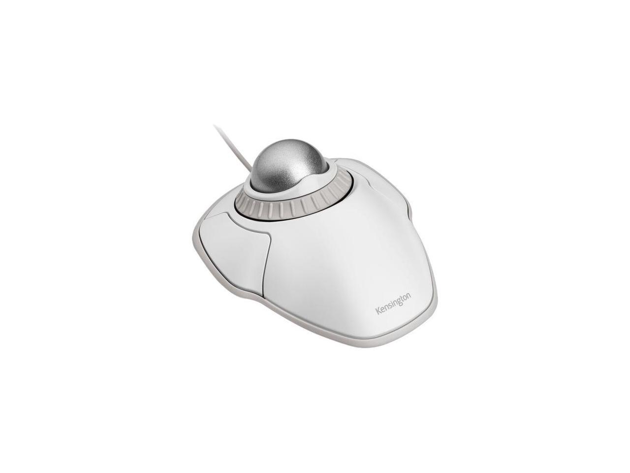Kensington Orbit Trackball With Scroll Ring - White