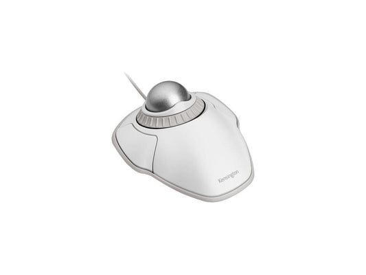 Kensington Orbit Trackball With Scroll Ring - White