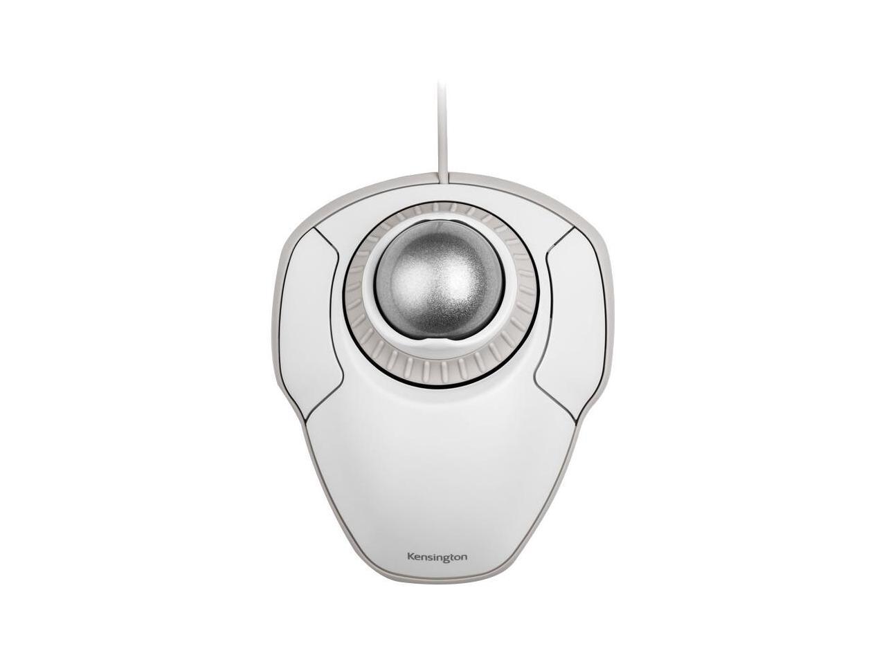 Kensington Orbit Trackball With Scroll Ring - White