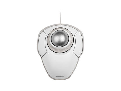 Kensington Orbit Trackball With Scroll Ring - White