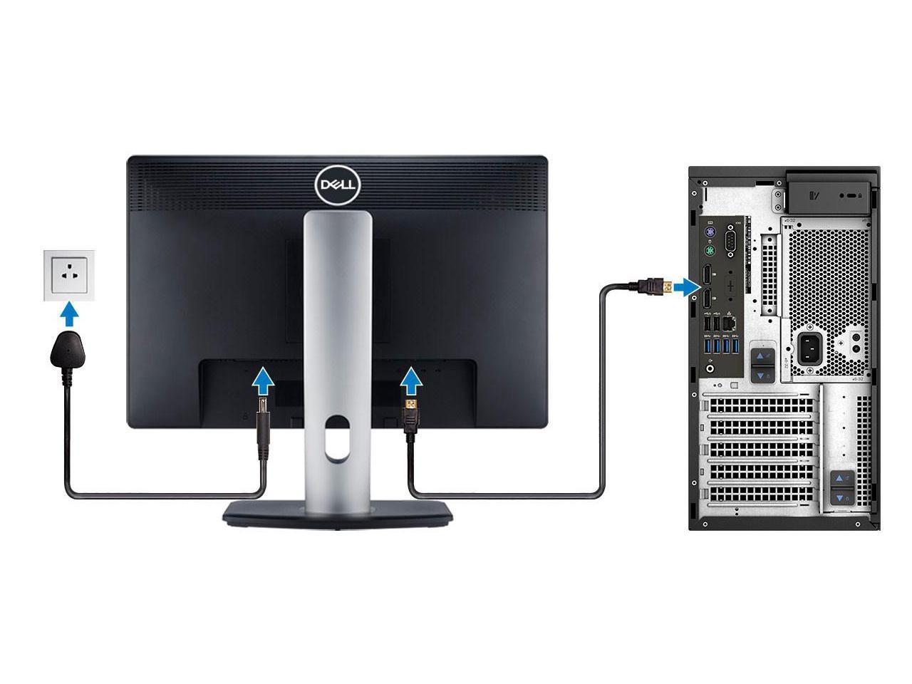 Dell Precision Mini Tower Gaming Computer i7-9700K 16GB 256GB SSD W10 RTX 4000