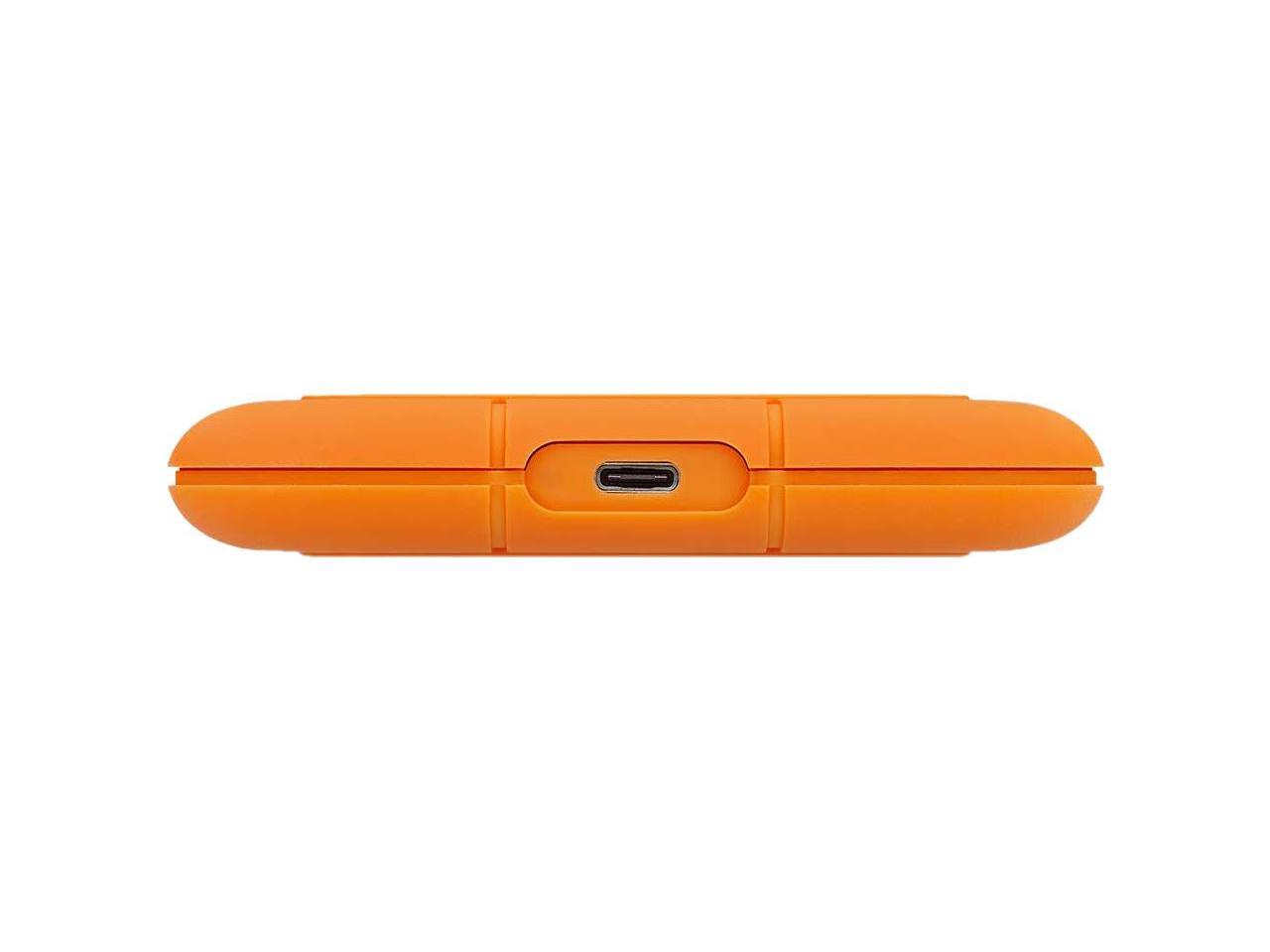 LaCie Rugged SSD 500GB USB 3.1 Gen 2, Type-C Professional NVMe SSD