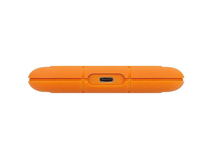 LaCie Rugged SSD 500GB USB 3.1 Gen 2, Type-C Professional NVMe SSD