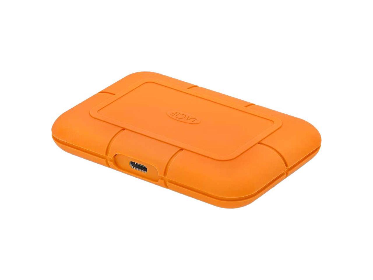 LaCie Rugged SSD 500GB USB 3.1 Gen 2, Type-C Professional NVMe SSD