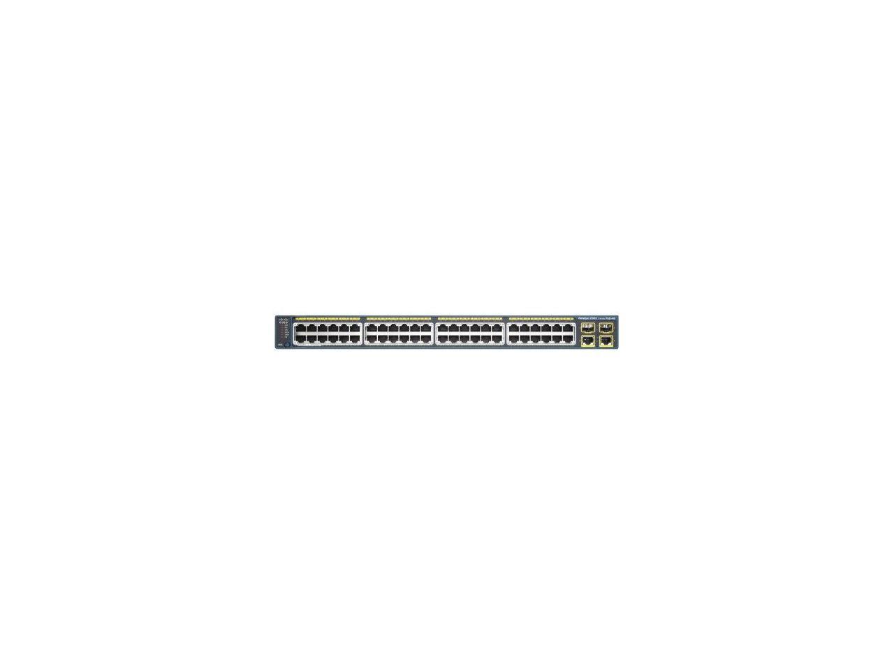 Cisco WS-C2960S-48LPS-L Catalyst 2960 48-Port Lan Ba