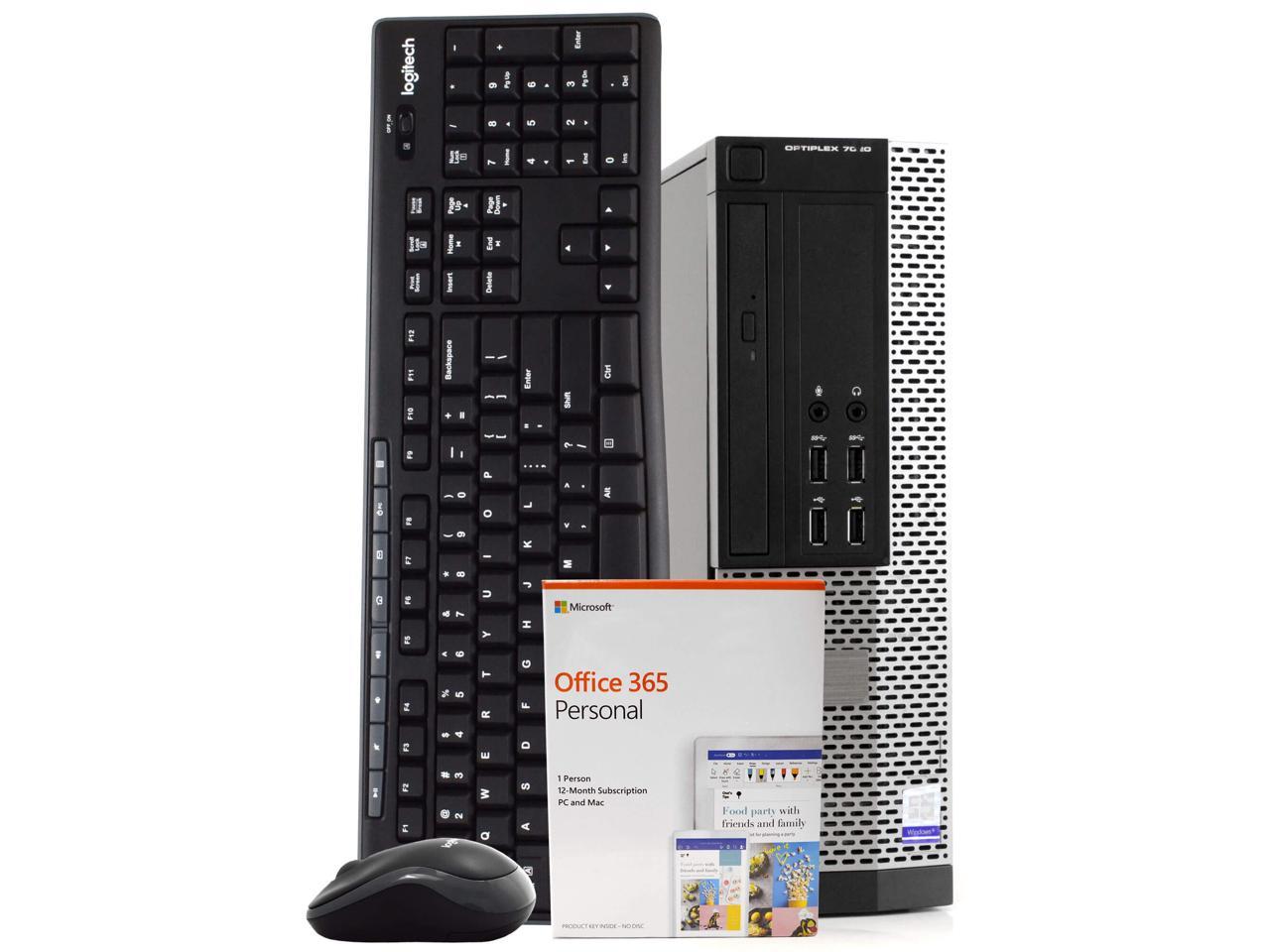 Dell OptiPlex 7020 Small Form Factor Computer PC, 3.30 GHz Intel i5 Quad Core Gen 4, 8GB DDR3 RAM, 500GB SATA Hard Drive, Windows 10 Professional 64 Bit (Grade B)