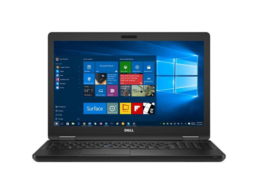 Dell Lattitude E5580 Laptop Computer, 2.60 GHz Intel i5 Dual Core Gen 7, 8GB DDR4 RAM, 256GB SSD Hard Drive, Windows 10 Home 64 Bit, 15" Screen (B GRADE)