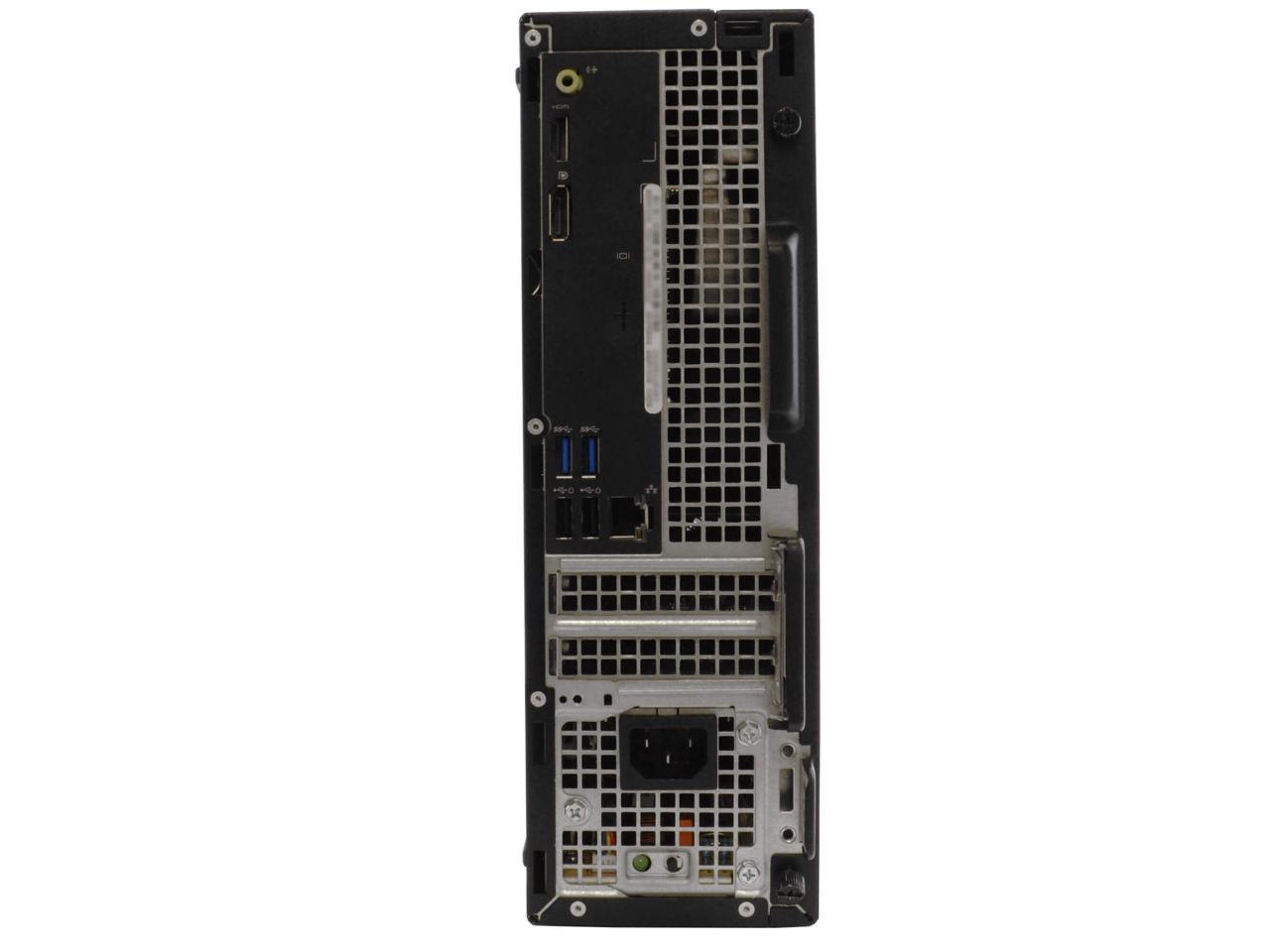 Dell OptiPlex 3040 PC Desktop Computer, Intel i5-6500 3.2GHz, 8GB RAM, 1TB HDD, Windows 10 Pro, New 23.6" FHD LED Monitor, Wireless Keyboard & Mouse, New 16GB Flash Drive, DVD, WiFi, HDMI