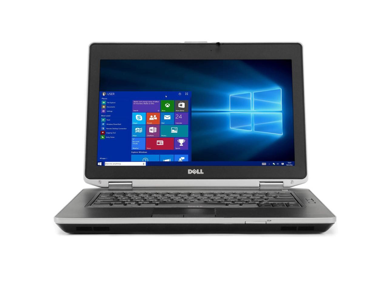 Dell Latitude E6430 Laptop Computer, 2.60 GHz Intel i5 Dual Core Gen 3, 4GB DDR3 RAM, 500GB SATA Hard Drive, Windows 10 Home 64 Bit, 14" Screen (Grade B)