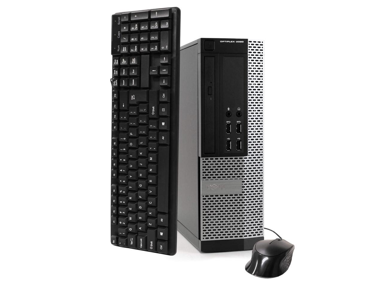 Dell OptiPlex 9020 Desktop Computer PC, 3.20 GHz Intel i5 Quad Core Gen 4, 4GB DDR3 RAM, 120GB Solid State Drive (SSD) SSD Hard Drive, Windows 10 Home 64bit