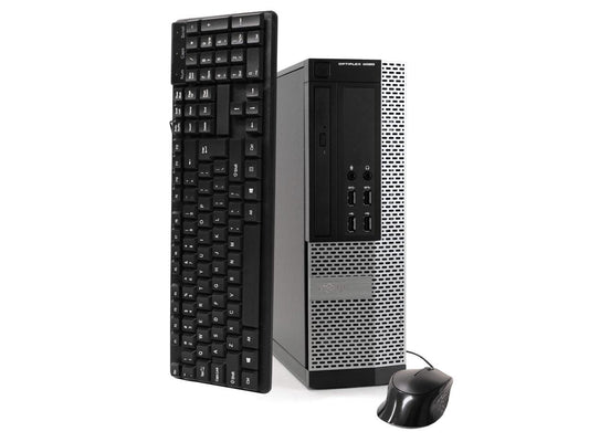 Dell OptiPlex 9020 Desktop Computer PC, 3.20 GHz Intel i5 Quad Core Gen 4, 4GB DDR3 RAM, 120GB Solid State Drive (SSD) SSD Hard Drive, Windows 10 Home 64bit