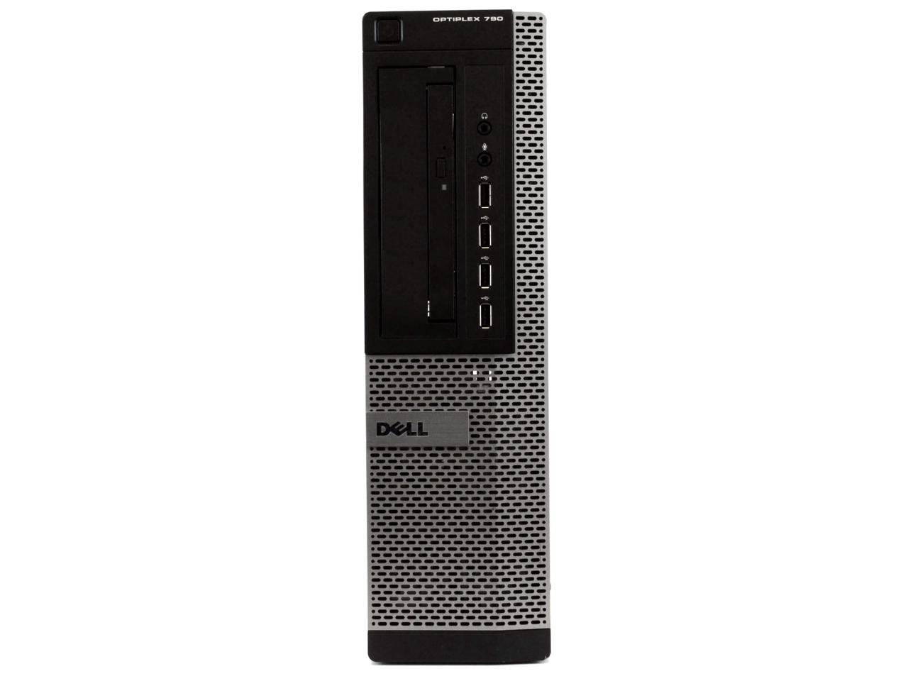 Dell Dell 790 Desktop Computer PC, 3.20 GHz Intel i5 Quad Core Gen 2, 4GB DDR3 RAM, 250GB SATA Hard Drive, Windows 10 Home 64 bit (Grade B)