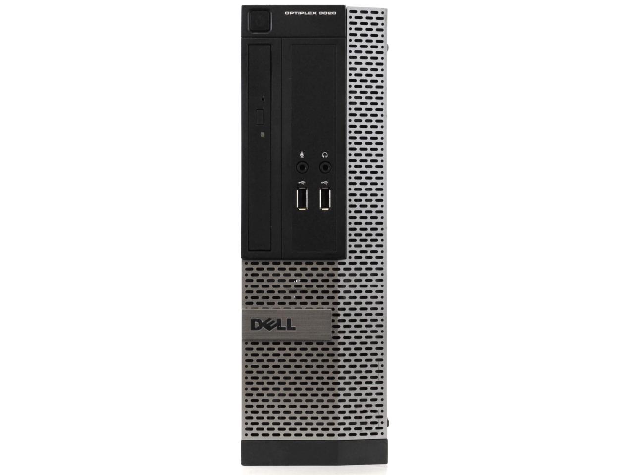 Dell OptiPlex 3020 Small Form Factor Computer PC, 3.20 GHz Intel i5 Quad Core Gen 4, 16GB DDR3 RAM, 250GB Hard Disk Drive (HDD) SATA Hard Drive, Windows 10 Professional 64bit