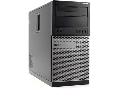 Dell OptiPlex 990 Tower Computer PC, 3.40 GHz Intel i7 Quad Core Gen 2, 16GB DDR3 RAM, 1TB SATA Hard Drive, Windows 10 Home 64 bit