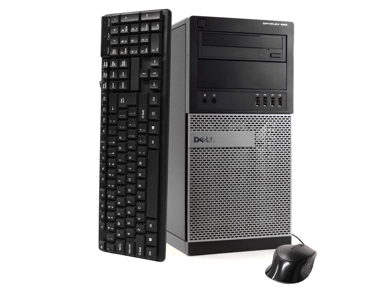 Dell OptiPlex 990 Tower Computer PC, 3.40 GHz Intel i7 Quad Core Gen 2, 16GB DDR3 RAM, 1TB SATA Hard Drive, Windows 10 Home 64 bit