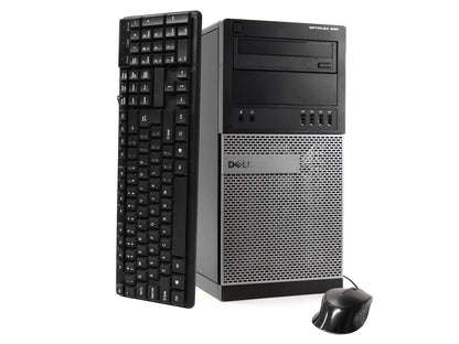 Dell OptiPlex 990 Tower Computer PC, 3.40 GHz Intel i7 Quad Core Gen 2, 16GB DDR3 RAM, 1TB SATA Hard Drive, Windows 10 Home 64 bit