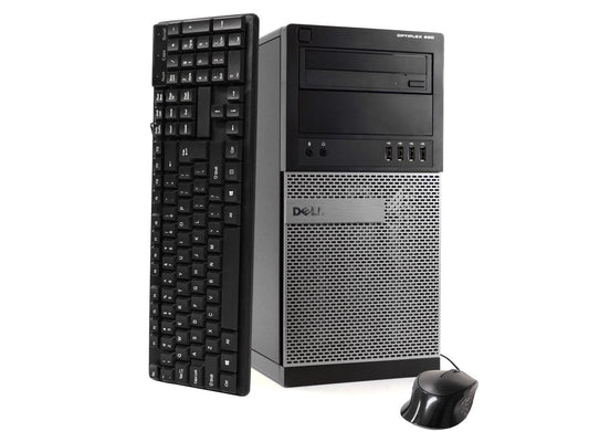 Dell OptiPlex 990 Tower Computer PC, 3.40 GHz Intel i7 Quad Core Gen 2, 16GB DDR3 RAM, 1TB SATA Hard Drive, Windows 10 Home 64 bit
