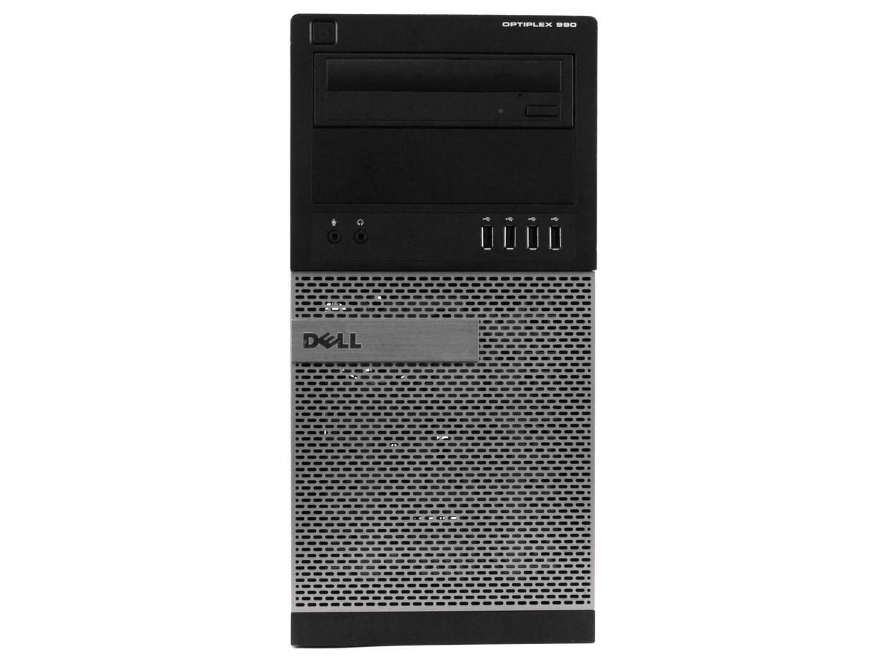 Dell OptiPlex 990 Tower Computer PC, 3.40 GHz Intel i7 Quad Core Gen 2, 8GB DDR3 RAM, 240GB Solid State Drive Hard Drive, Windows 10 Professional 64bit
