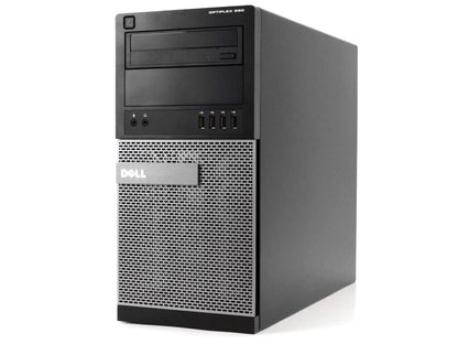 Dell OptiPlex 990 Tower Computer PC, 3.40 GHz Intel i7 Quad Core Gen 2, 16GB DDR3 RAM, 1TB SATA Hard Drive, Windows 10 Home 64 bit, 19" Widescreen Screen