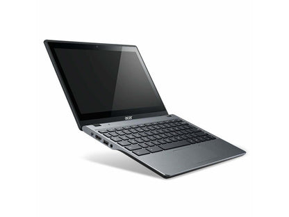 Acer Chromebook C720-2844, 1.40 GHz Intel Celeron, 4GB DDR3 RAM, 16GB SSD Hard Drive, Chrome, 11" Screen (Grade B)