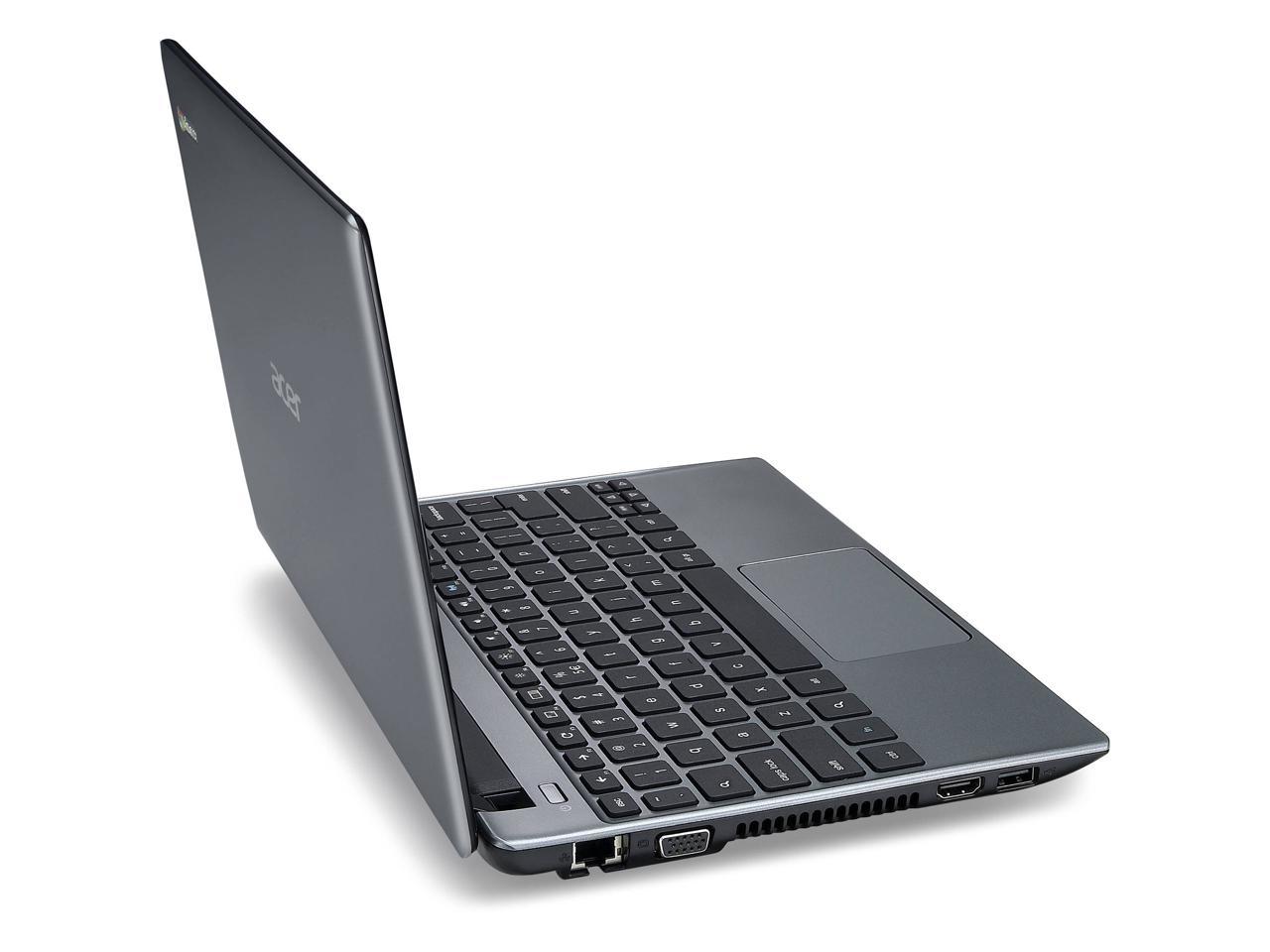 Acer Chromebook C710-2487, 1.10 GHz Intel Celeron, 2GB DDR3 RAM, 320GB SATA Hard Drive, Chrome, 11" Screen (Grade B)