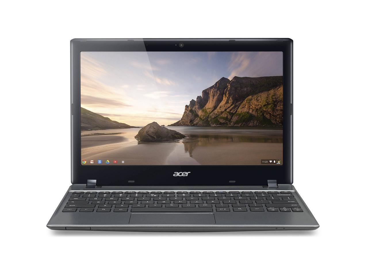 Acer Chromebook C710-2487, 1.10 GHz Intel Celeron, 2GB DDR3 RAM, 320GB SATA Hard Drive, Chrome, 11" Screen (Grade B)